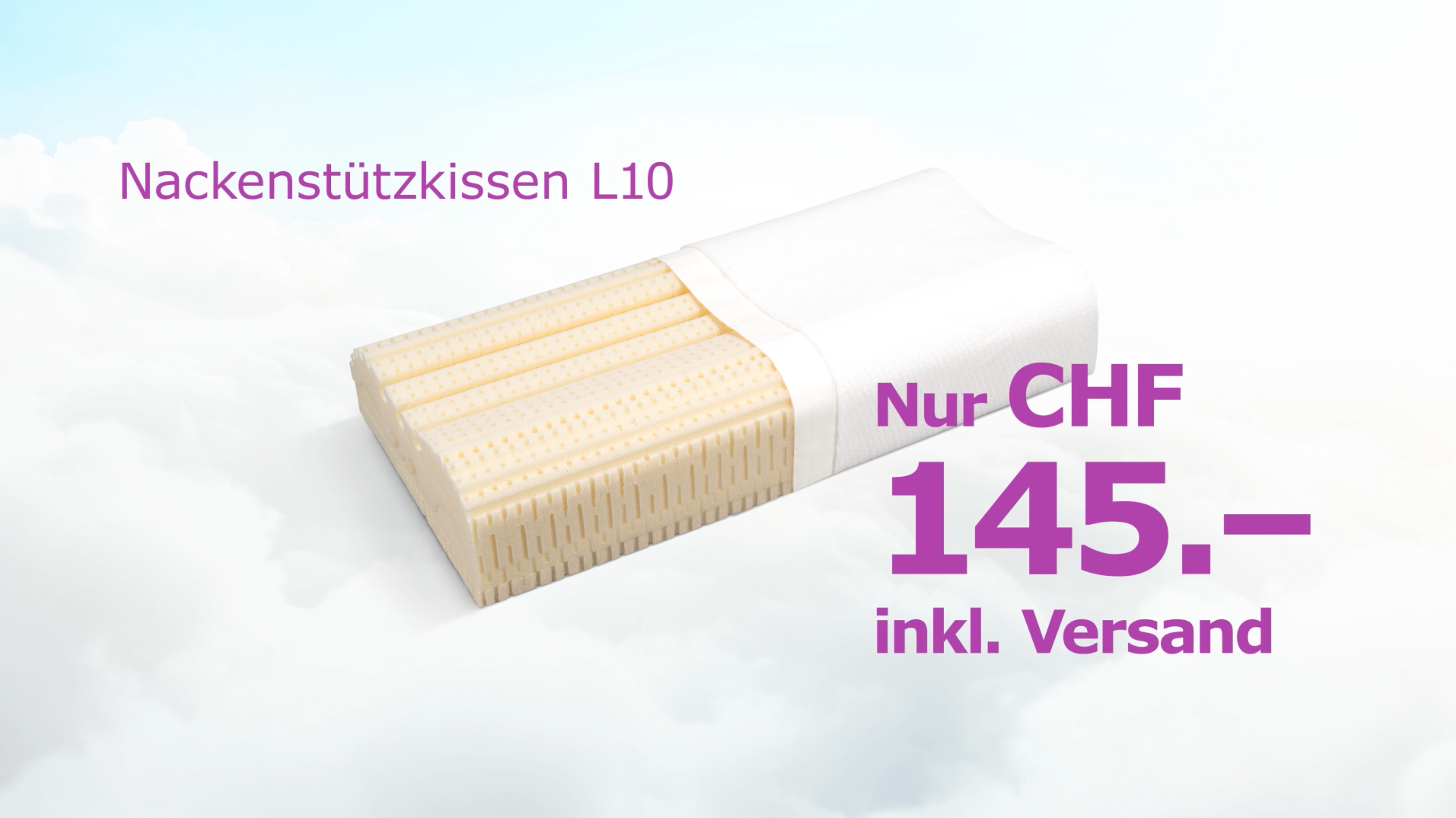 Werkmeister Nackenstützkissen K L10 – zum Aktionspreis bis 31.01.2025