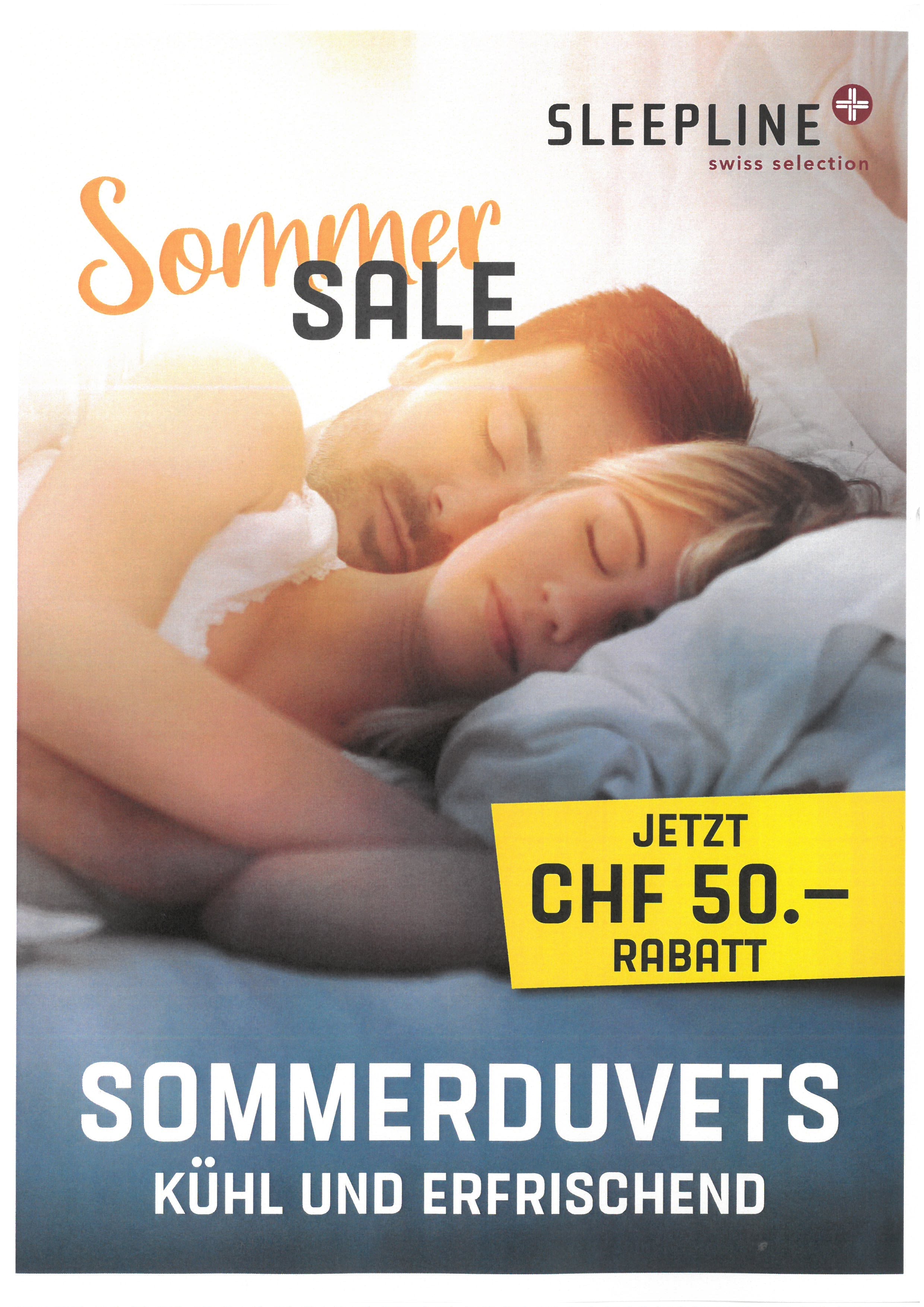 Aktion Sommer - Duvet